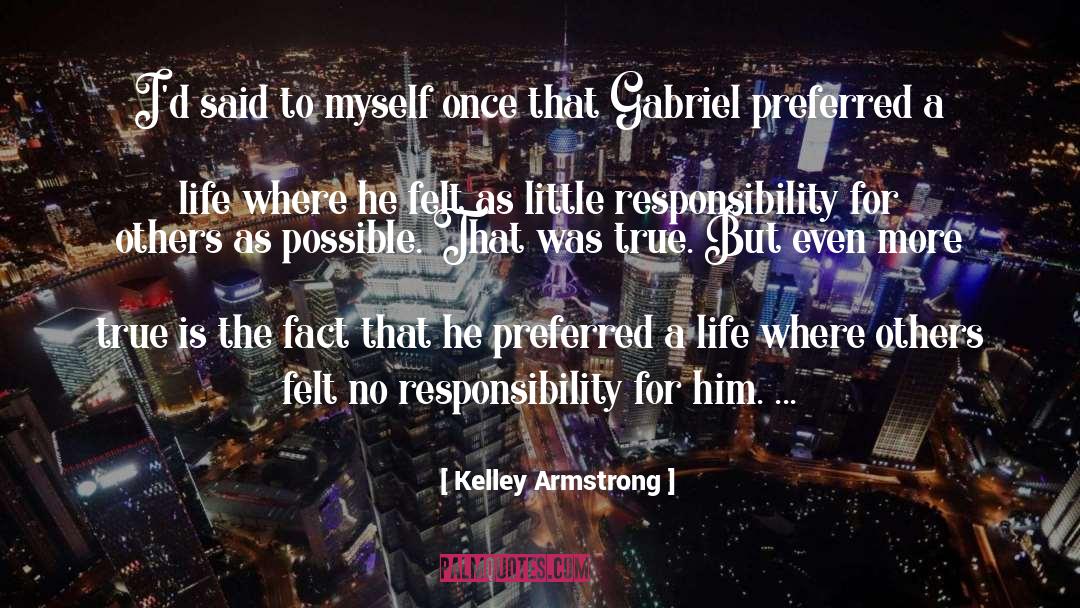 Gabriel Witter quotes by Kelley Armstrong