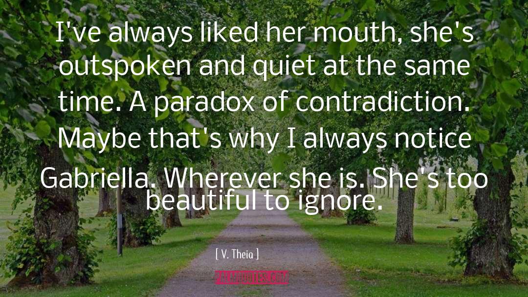 Gabriella Gerhart quotes by V. Theia