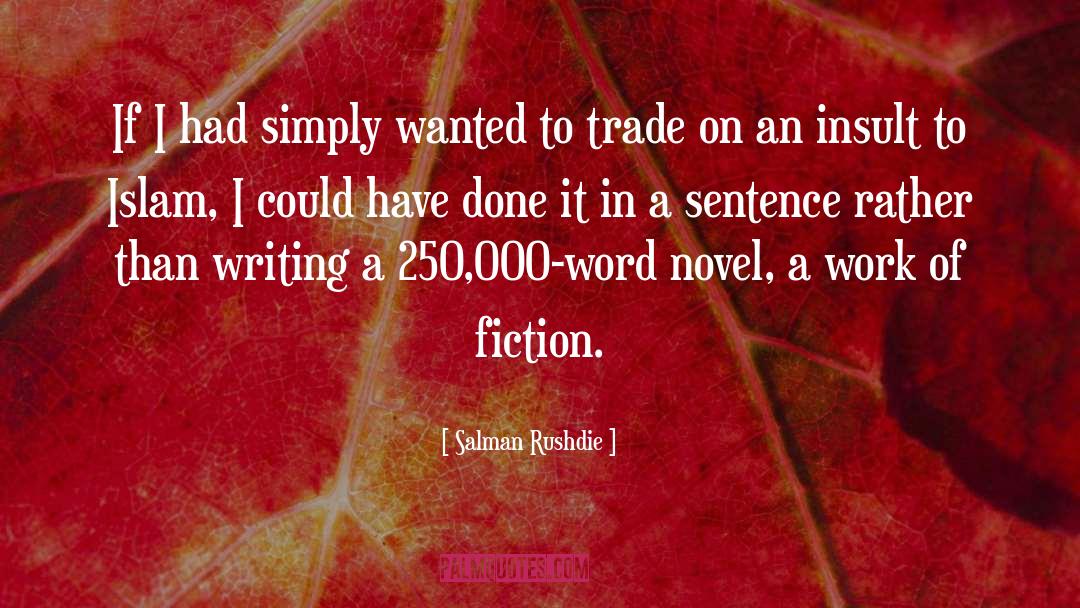 Gadding In A Sentence quotes by Salman Rushdie