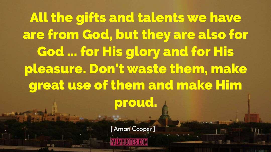 Gag Gifts quotes by Amari Cooper