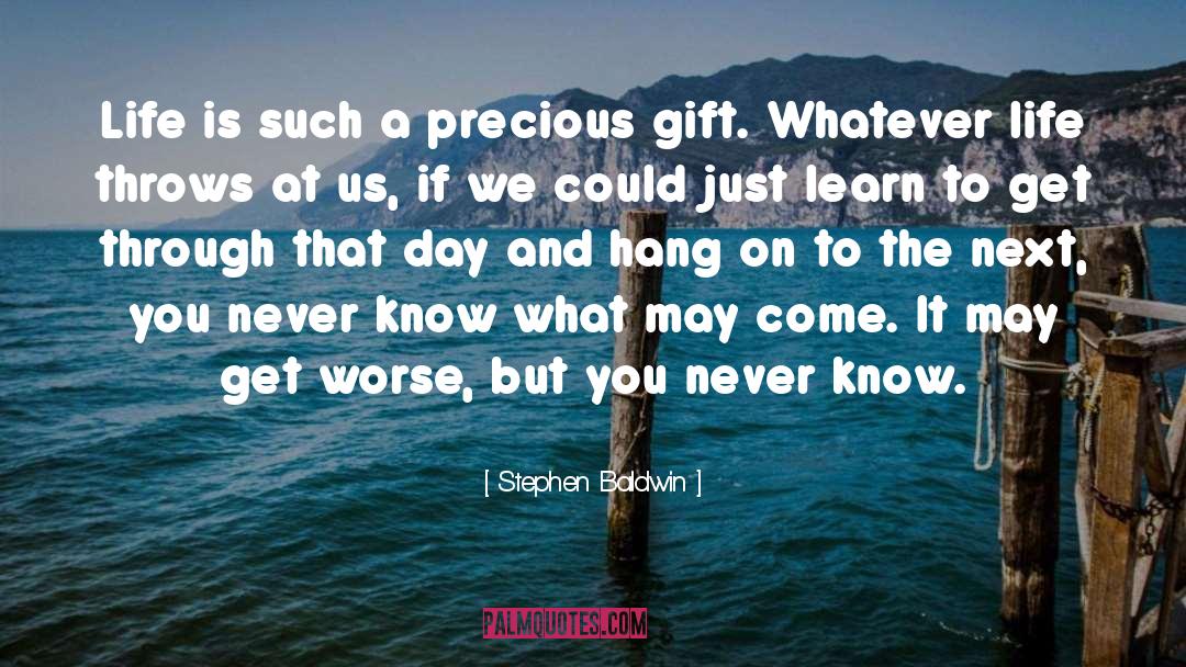 Gag Gifts quotes by Stephen Baldwin