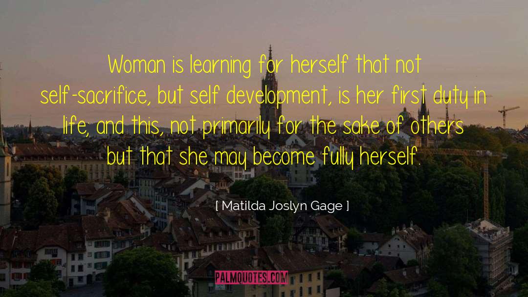 Gage quotes by Matilda Joslyn Gage