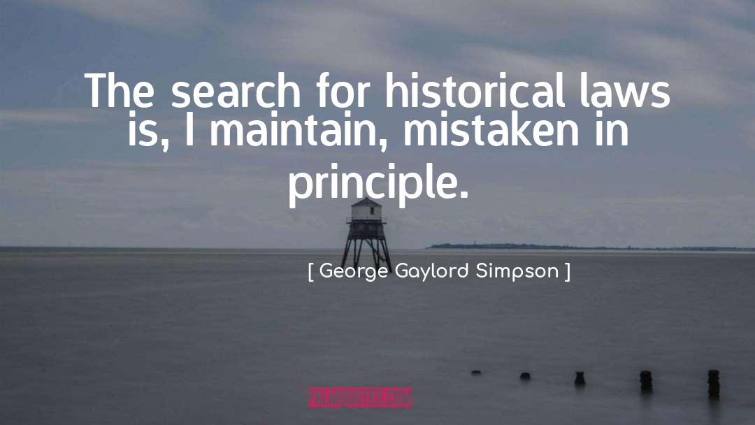 Gage Simpson quotes by George Gaylord Simpson