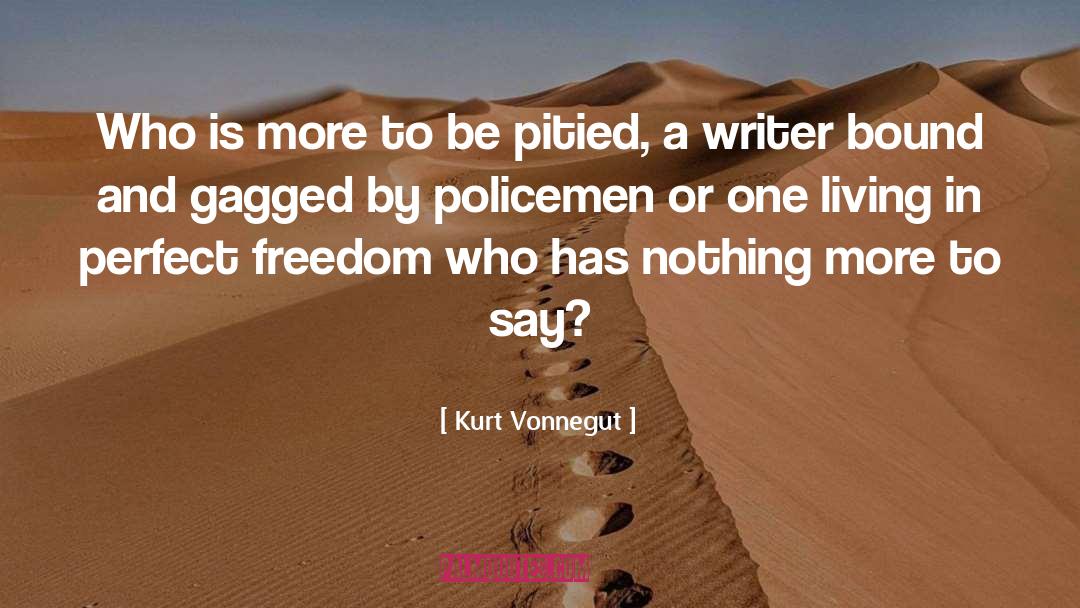 Gagged quotes by Kurt Vonnegut