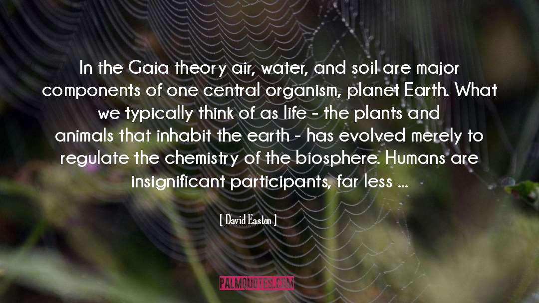 Gaia quotes by David Easton