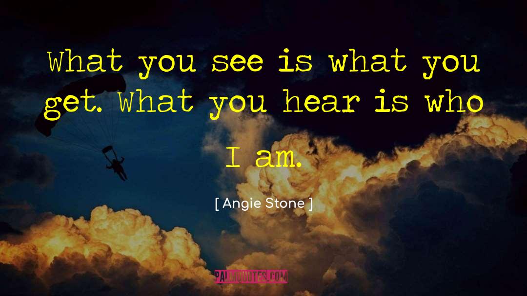 Gaia Stone quotes by Angie Stone