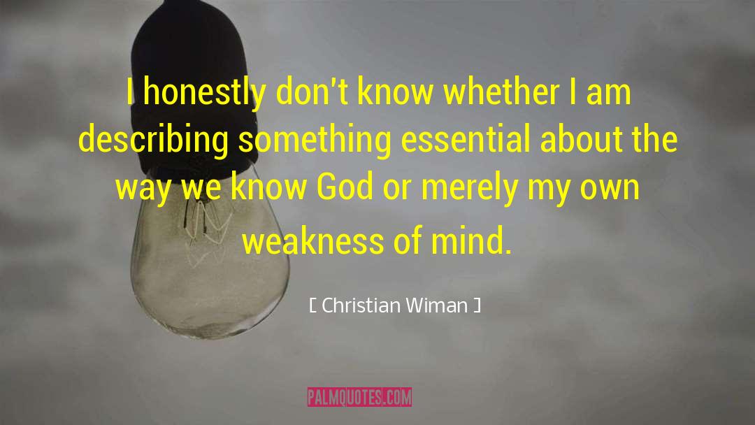 Gaian Mind quotes by Christian Wiman