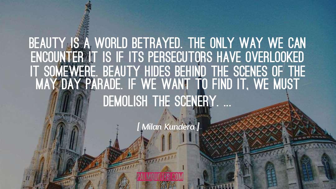 Gain Beauty quotes by Milan Kundera