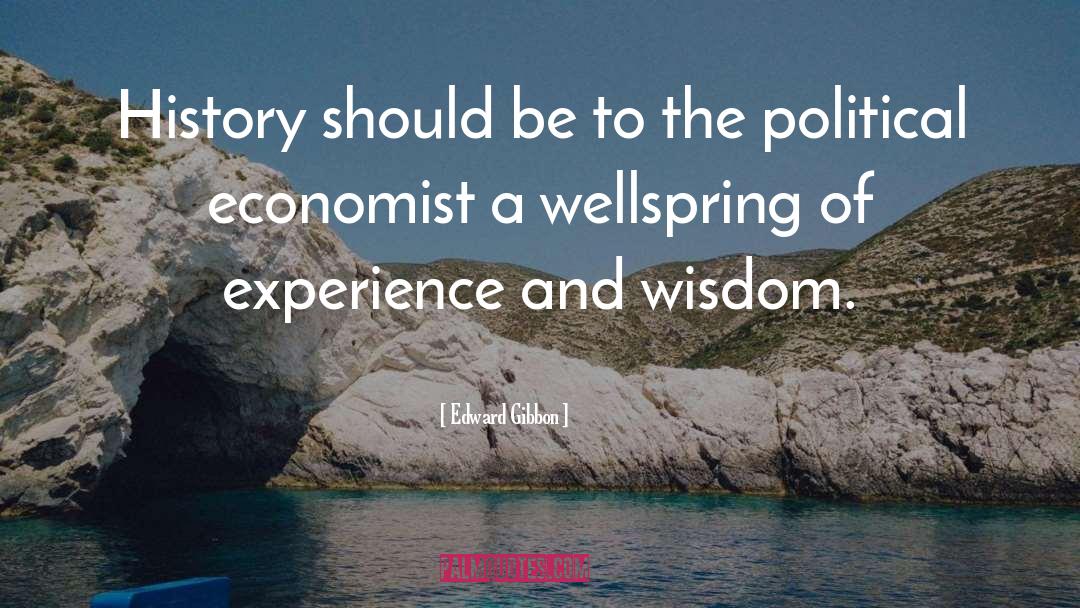 Gain Experience And Wisdom quotes by Edward Gibbon