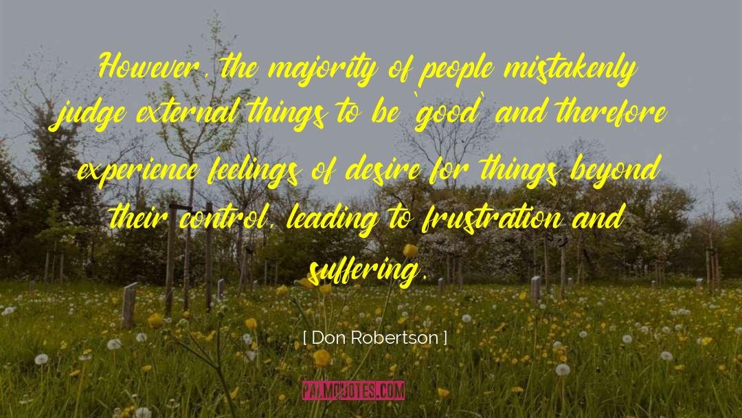 Gain Experience quotes by Don Robertson