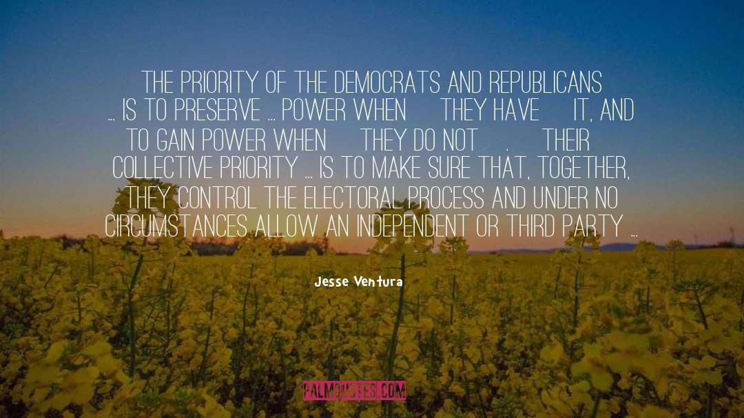 Gain Power quotes by Jesse Ventura