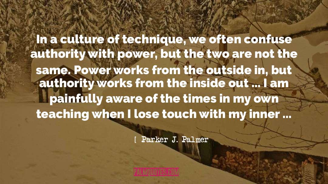 Gain Power quotes by Parker J. Palmer