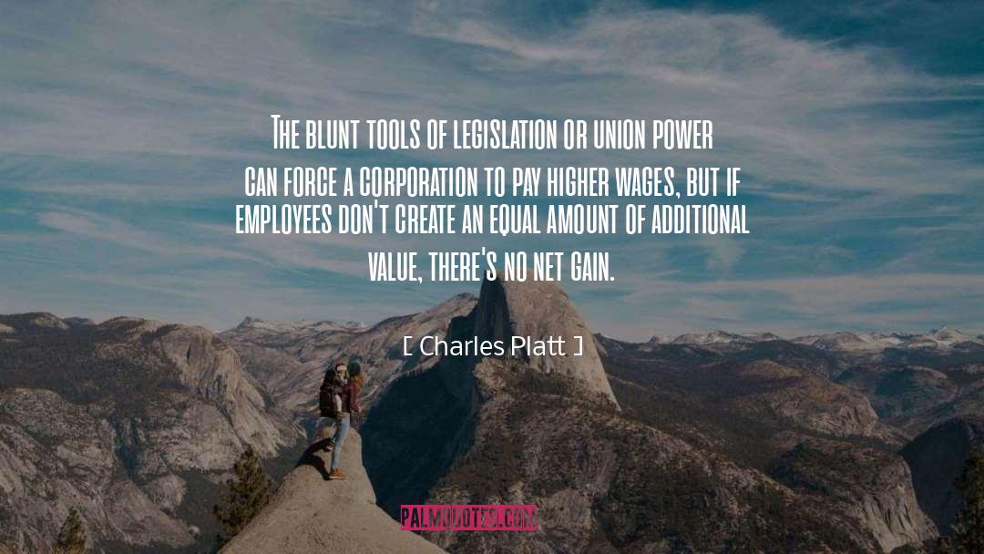 Gain Power quotes by Charles Platt