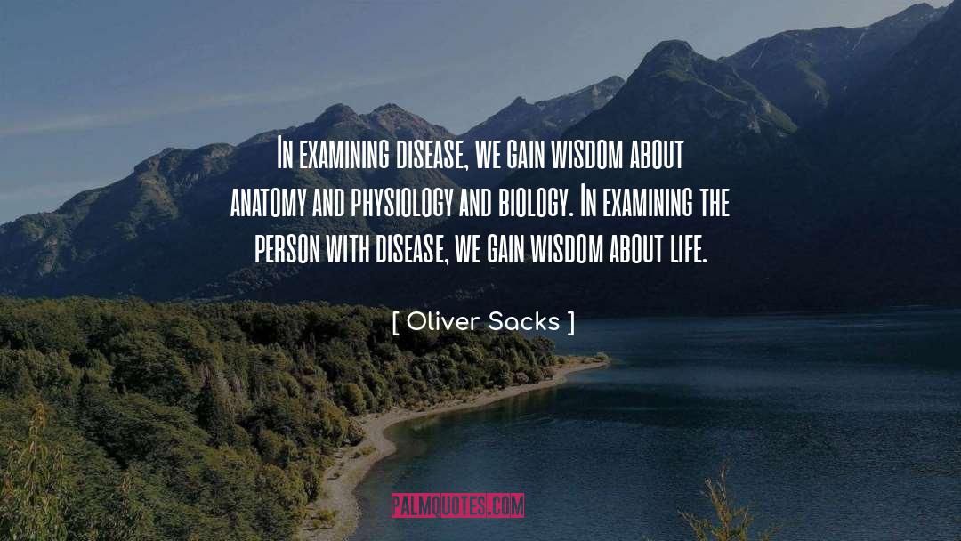 Gain Wisdom quotes by Oliver Sacks