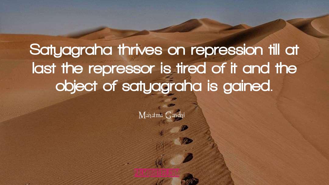 Gained quotes by Mahatma Gandhi