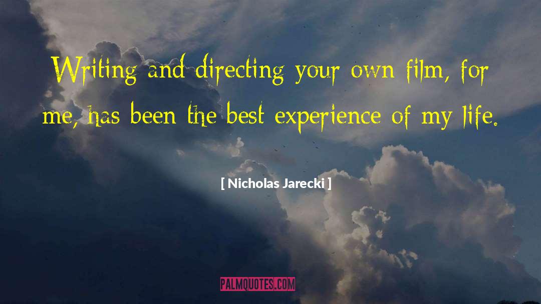 Gaining Experience quotes by Nicholas Jarecki