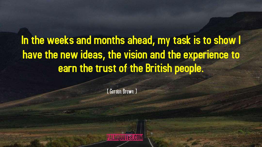 Gaining Experience quotes by Gordon Brown