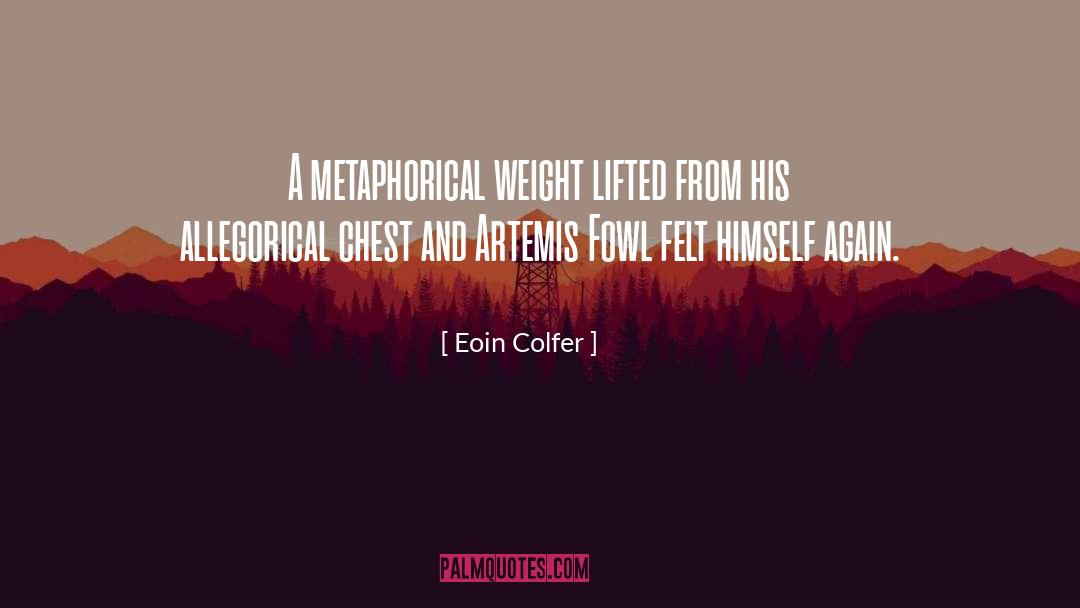 Gaining Weight quotes by Eoin Colfer