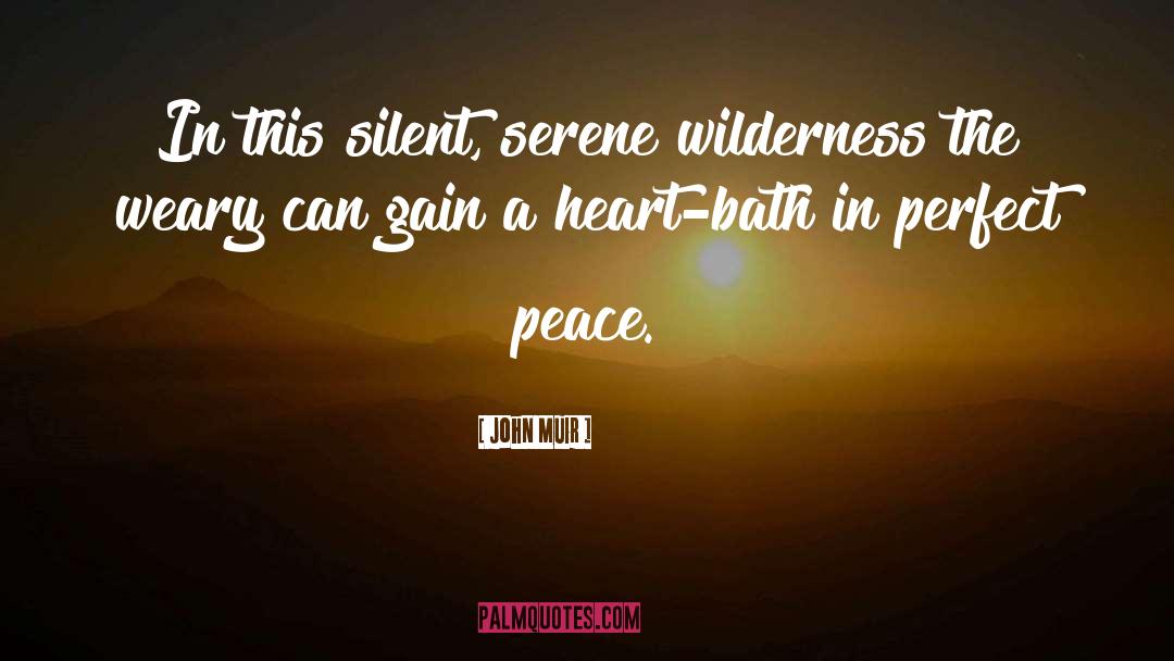 Gains quotes by John Muir