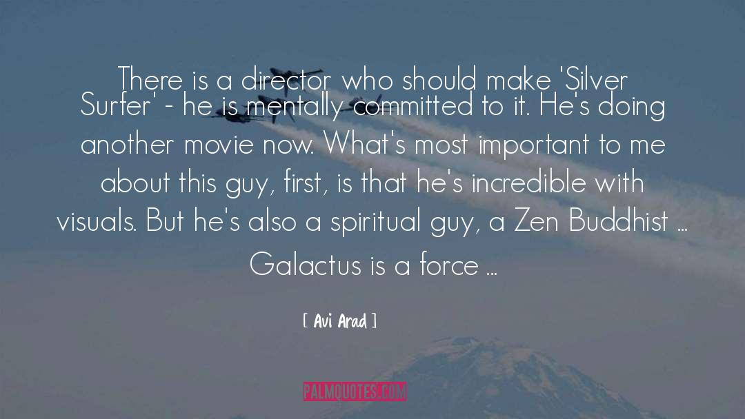 Galactus Movie quotes by Avi Arad