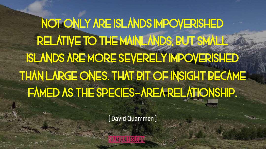 Galapagos Islands quotes by David Quammen