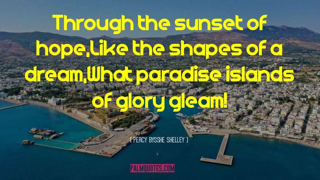 Galapagos Islands quotes by Percy Bysshe Shelley