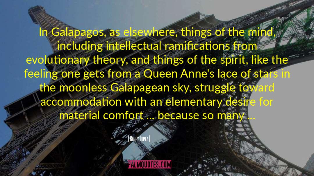 Galapagos quotes by Barry Lopez