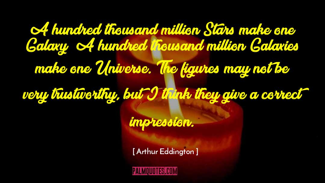 Galaxies quotes by Arthur Eddington