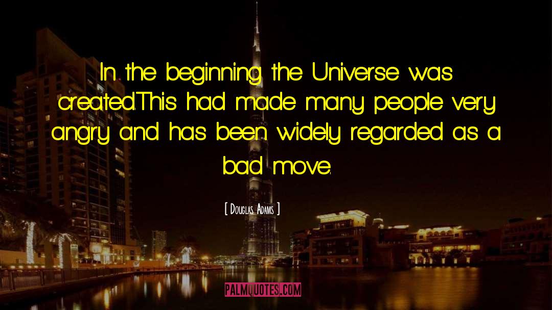 Galaxy quotes by Douglas Adams