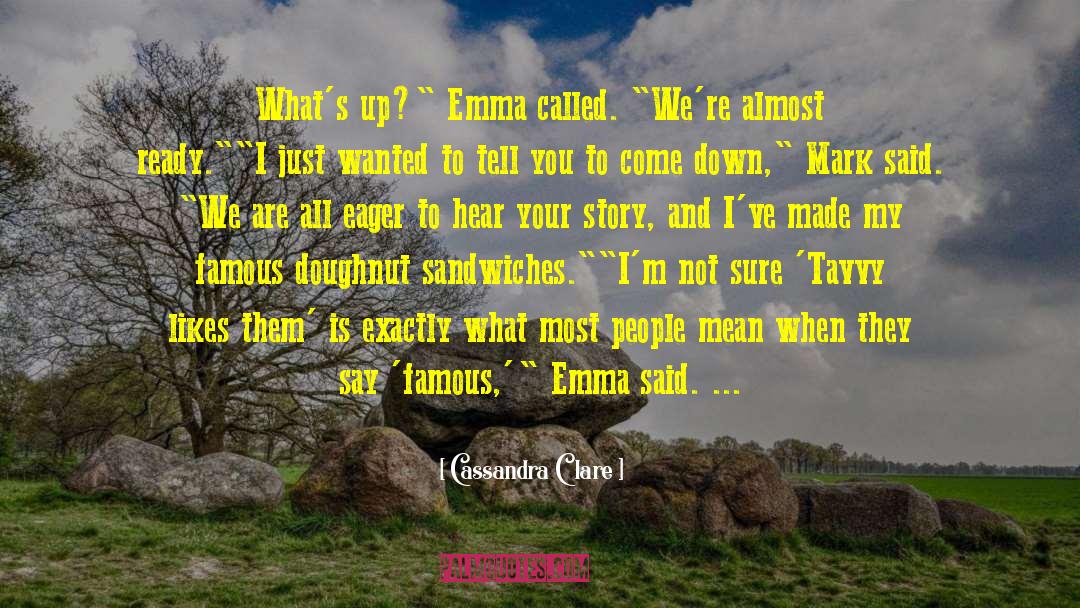 Galen And Emma quotes by Cassandra Clare