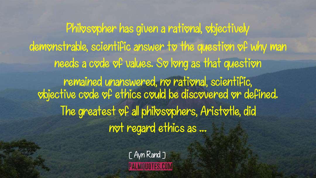 Galileo On Aristotle quotes by Ayn Rand
