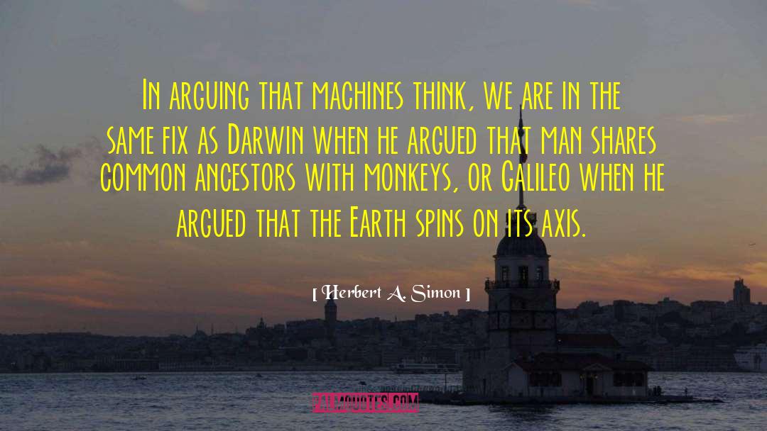 Galileo quotes by Herbert A. Simon