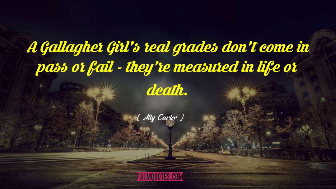 Gallagher quotes by Ally Carter