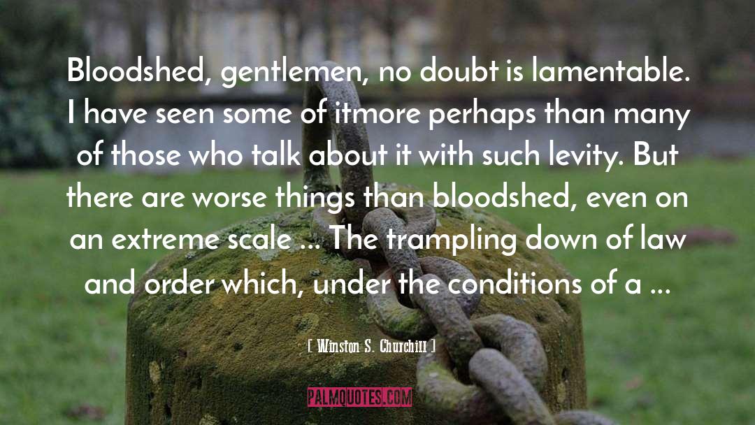 Gallant Gentlemen quotes by Winston S. Churchill