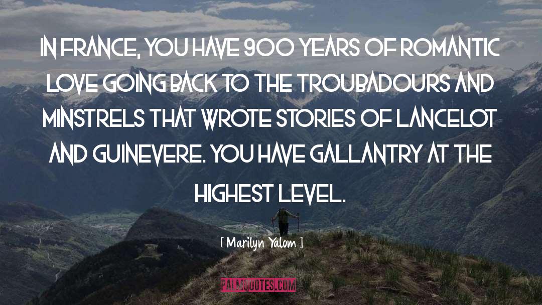 Gallantry quotes by Marilyn Yalom