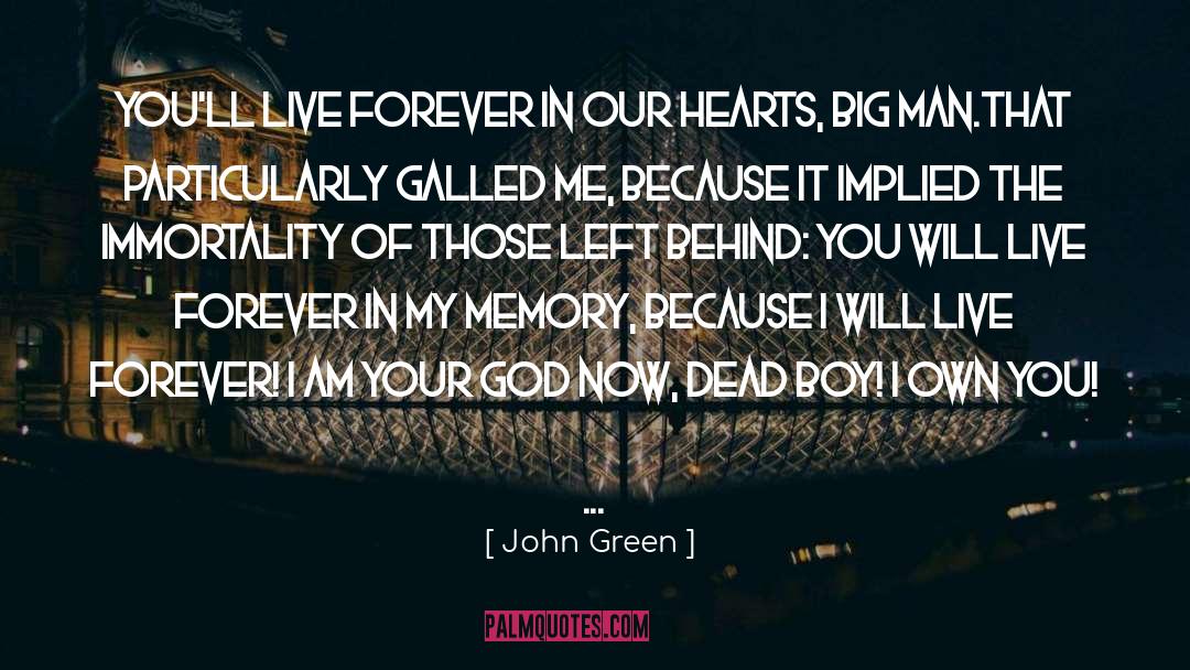 Galled Shaft quotes by John Green