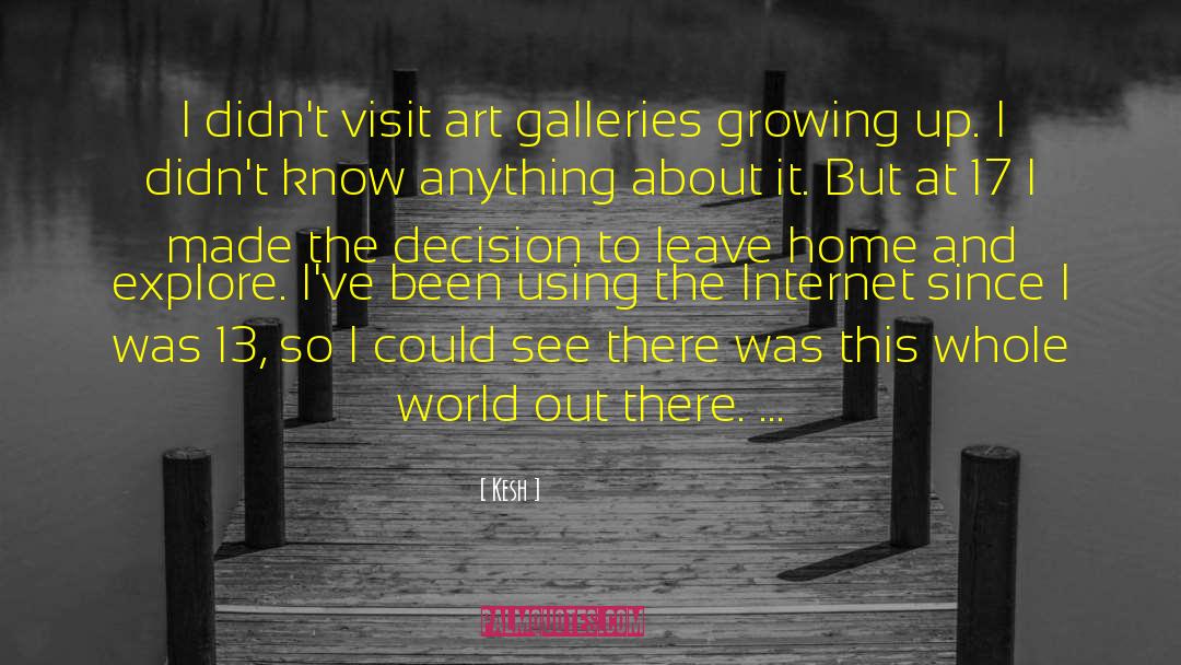 Gallery quotes by Kesh