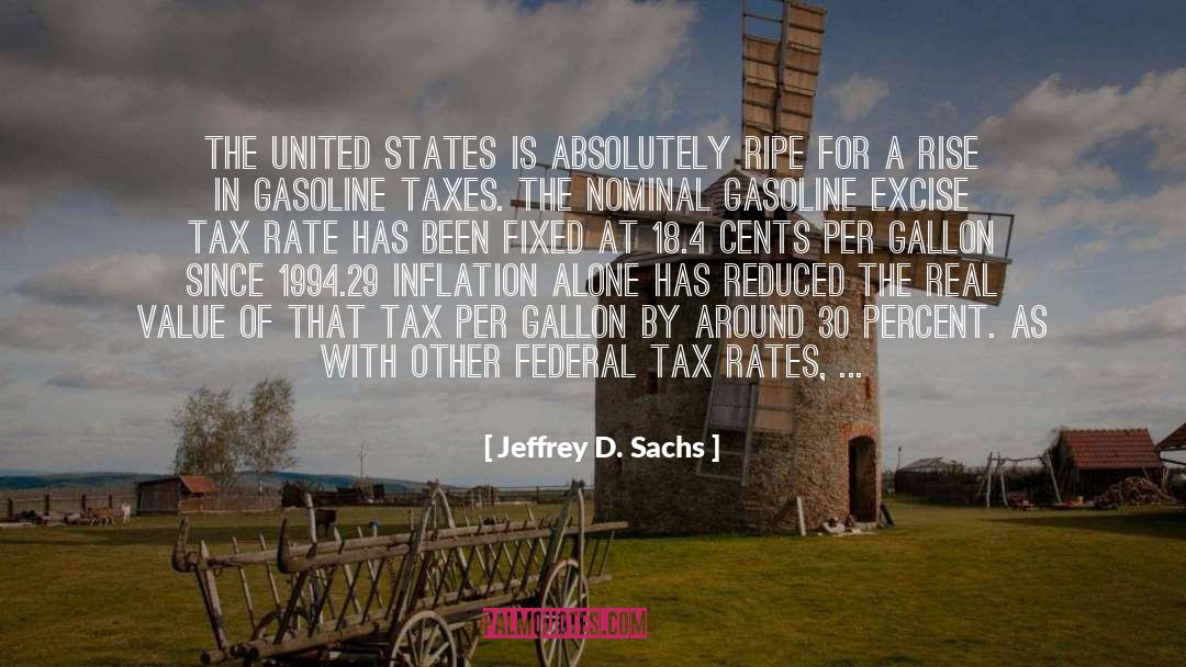 Gallon quotes by Jeffrey D. Sachs