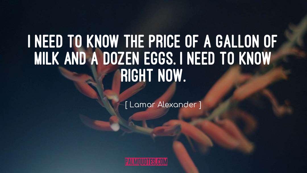 Gallon quotes by Lamar Alexander