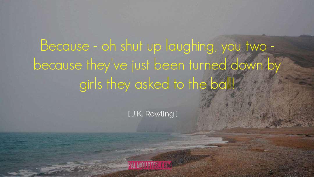 Gallows Humor quotes by J.K. Rowling