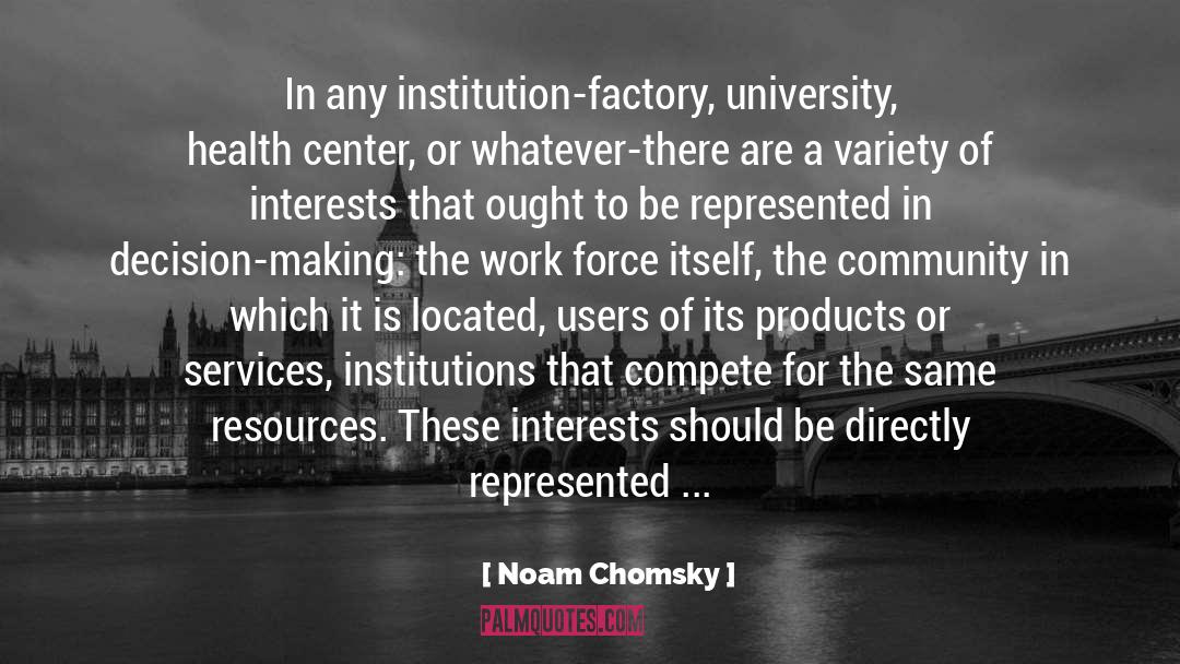 Galotti Decision Making quotes by Noam Chomsky