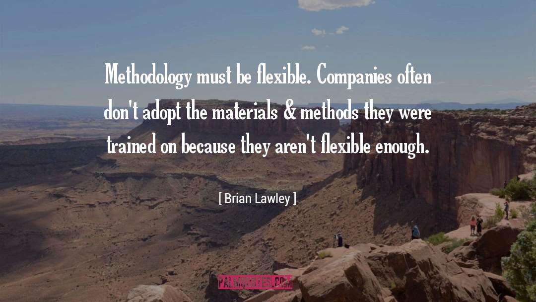 Galvanising Materials quotes by Brian Lawley