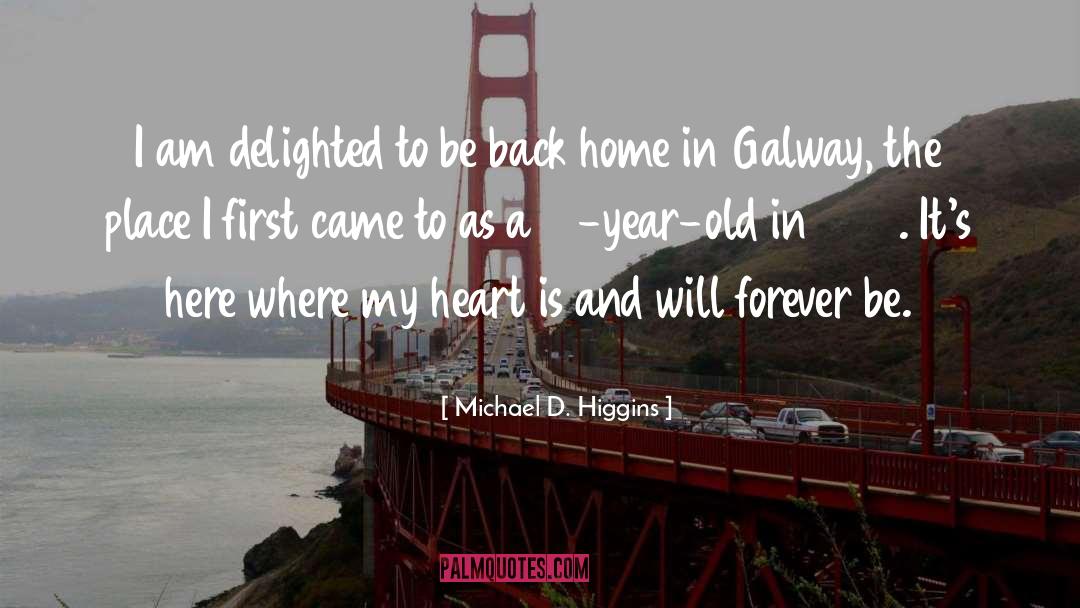 Galway quotes by Michael D. Higgins