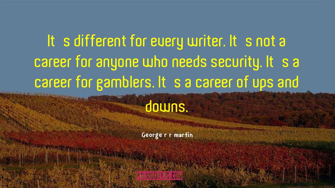 Gamblers quotes by George R R Martin