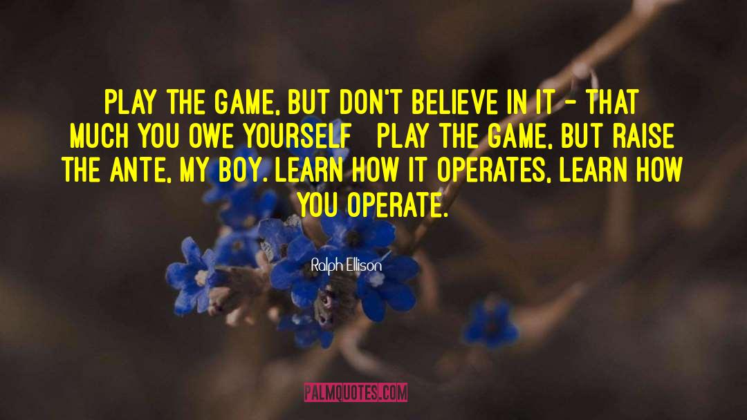 Game Boy Advance quotes by Ralph Ellison