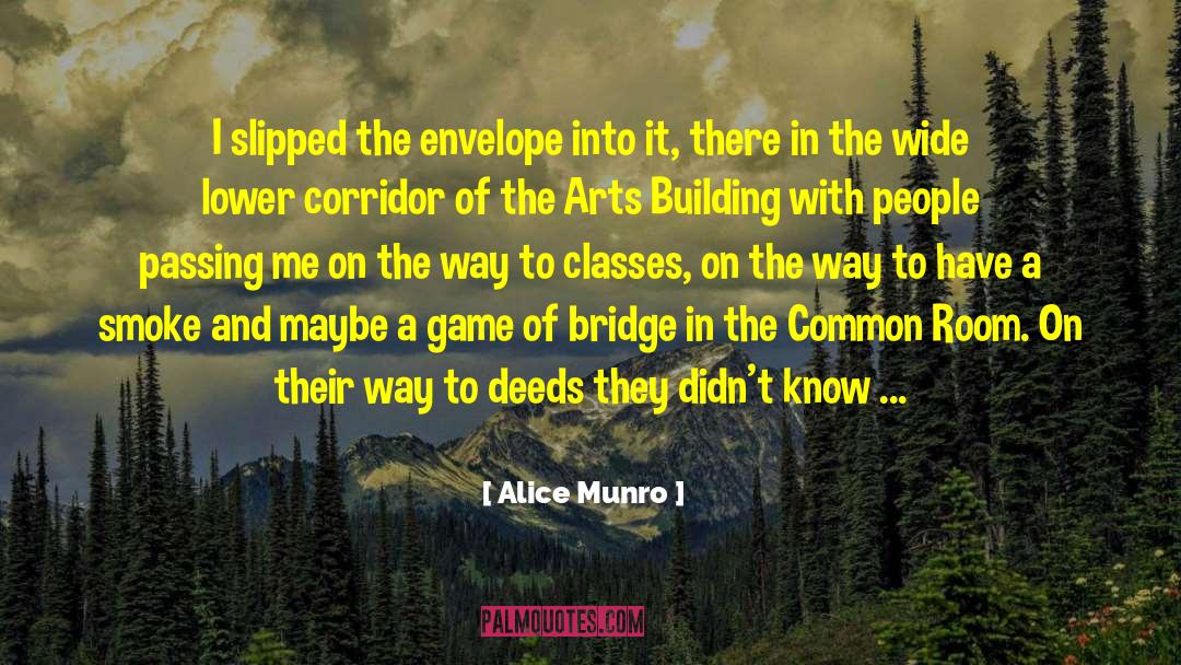 Game Of Bridge quotes by Alice Munro