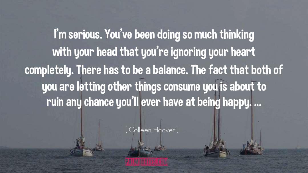 Game Of Chance quotes by Colleen Hoover