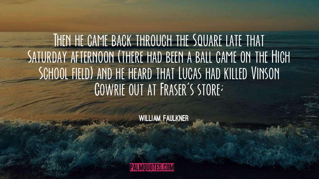 Game On quotes by William Faulkner