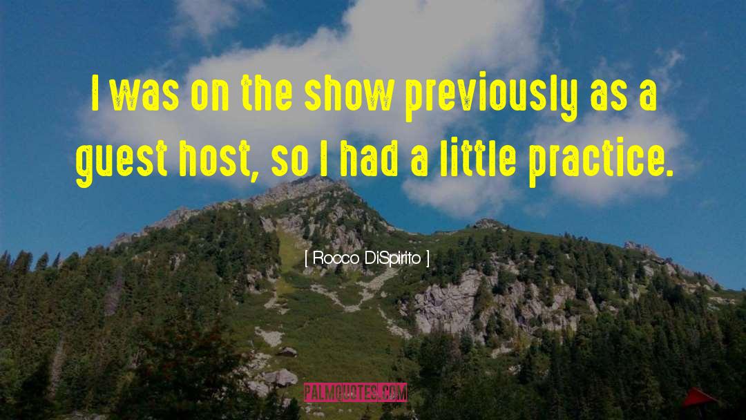Game Show Host quotes by Rocco DiSpirito