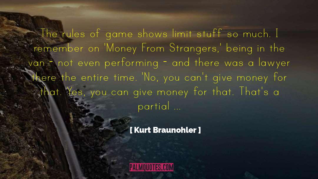 Game Shows quotes by Kurt Braunohler